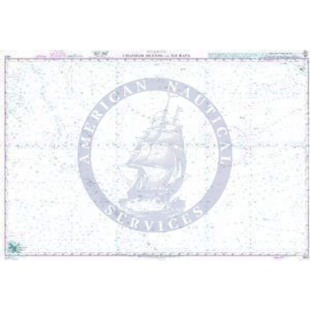 British Admiralty Nautical Chart 4613: Chatham Islands to Ile Rapa