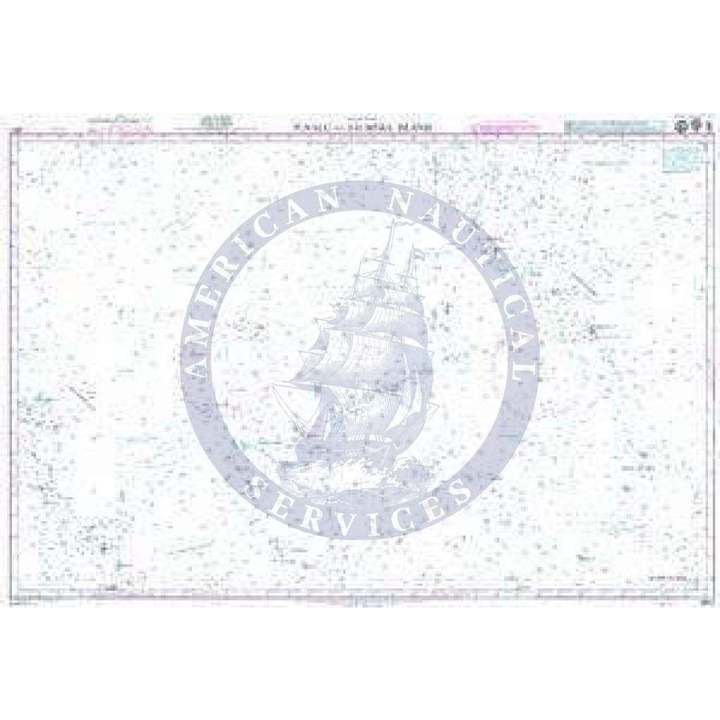 British Admiralty Nautical Chart 4617: Pacific Ocean, Tuvalu to Palmyra Island
