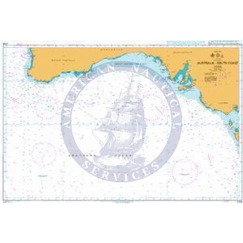 British Admiralty Nautical Chart  4709: Australia, South Coast