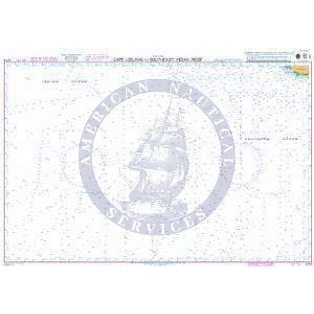 British Admiralty Nautical Chart 4710: Indian Ocean, Cape Leeuwin to Southeast Indian Ridge
