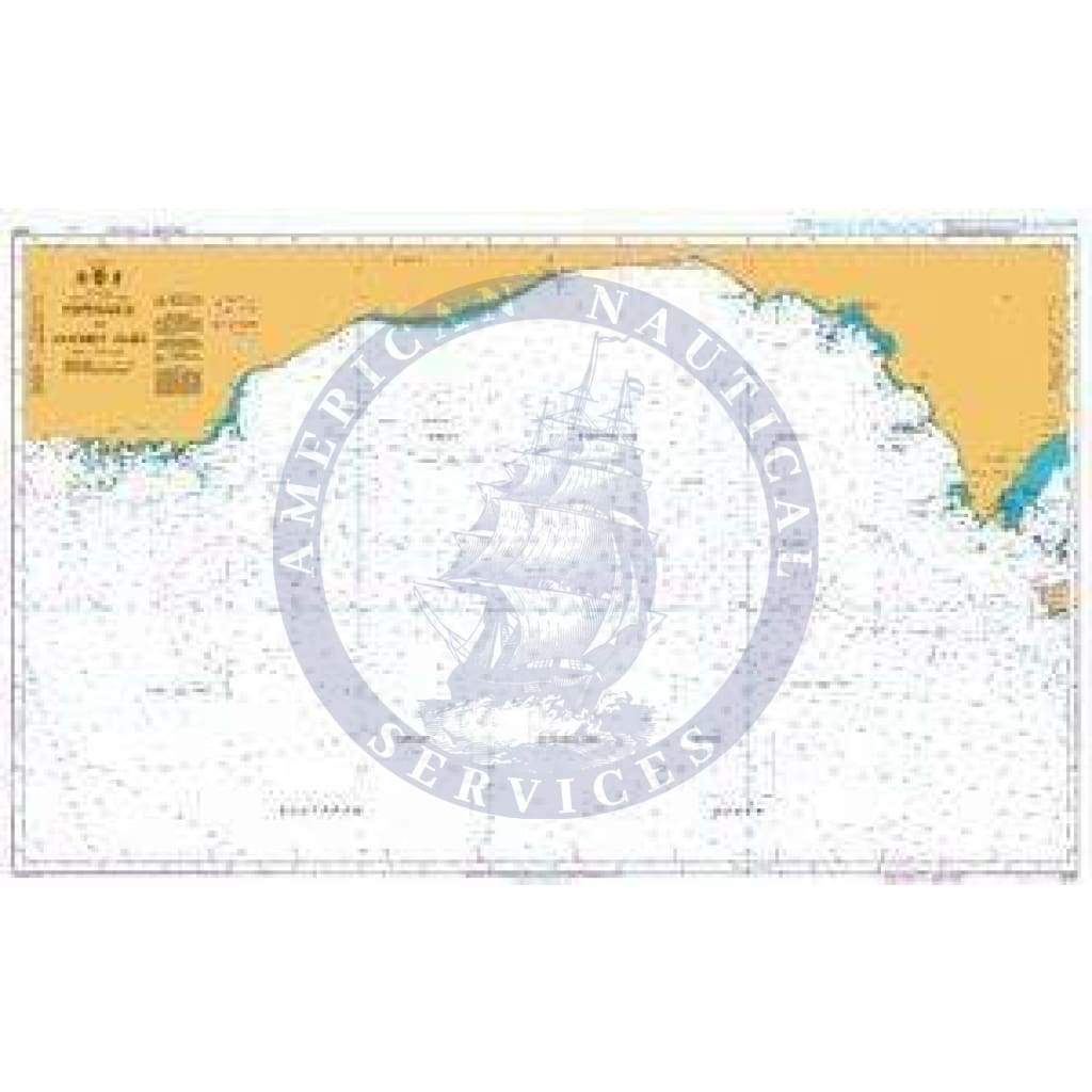 British Admiralty Nautical Chart  4727: Esperance to Whidbey Isles