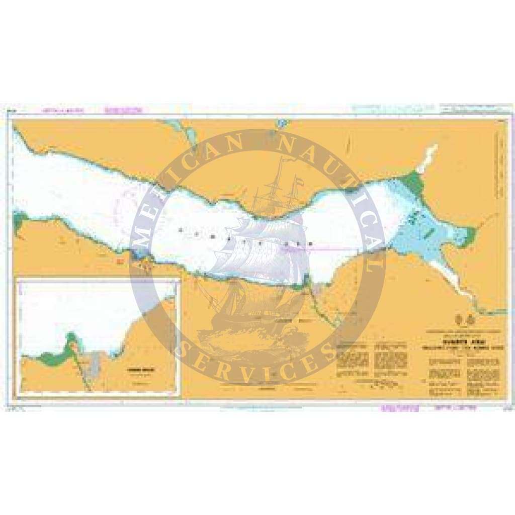 British Admiralty Nautical Chart 4741: Canada, Newfoundland and Labrador/Terre-Neuve-et-Labrador, Newfoundland/Terre-Neuve, Humber Arm, Meadows Point to/à Humber River.Corner Brook