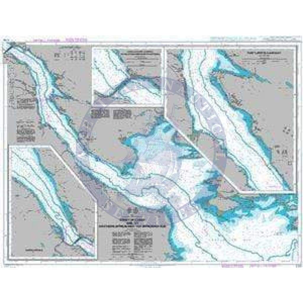 British Admiralty Nautical Chart 4758: Canada, Nova Scotia / Nouvelle-Écosse, Strait of Canso