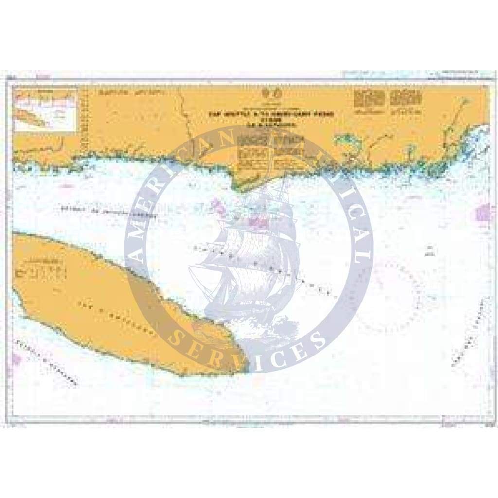 British Admiralty Nautical Chart  4767: Canada, Québec/Quebec, Golfe du Saint-Laurent/Gulf of St. Lawrence, Cap Whittle à/to Havre Saint-Pierre et/and Île d'Anticosti