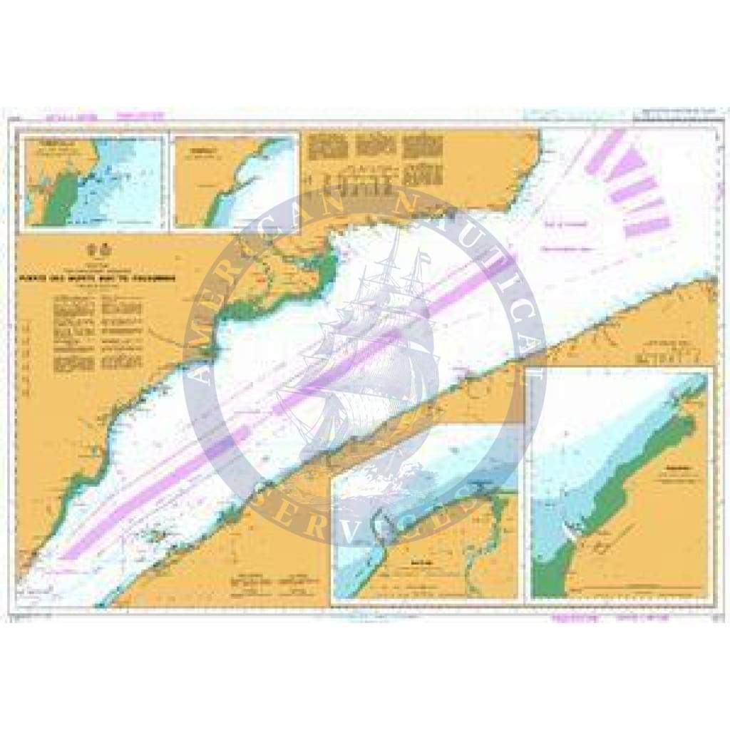 British Admiralty Nautical Chart 4777: Canada, Québec/Quebec, Fleuve Saint-Laurent/St. Lawrence River, Pointe des Monts aux/to Escoumins