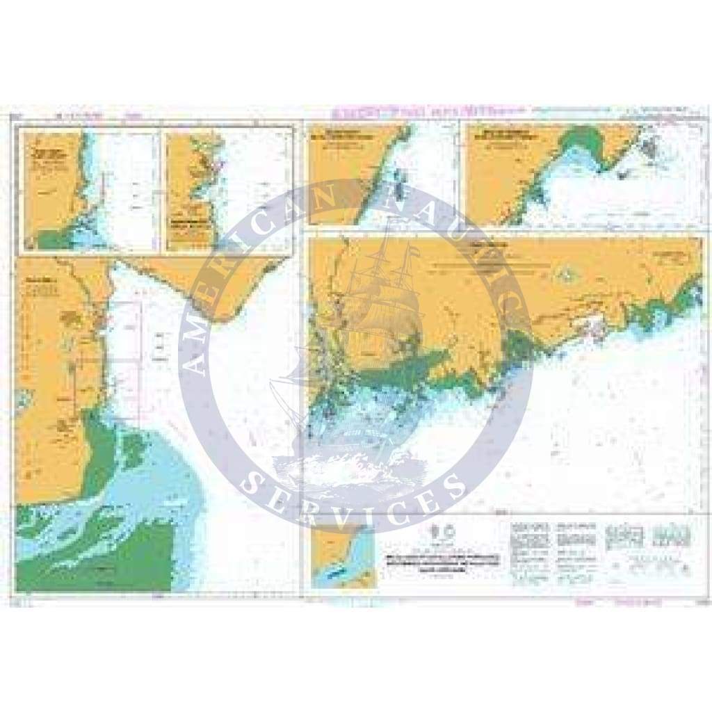 British Admiralty Nautical Chart  4778: Mouillages et Installations Portuaires/Anchorages and Harbour Installations - Haute Cote-Nord
