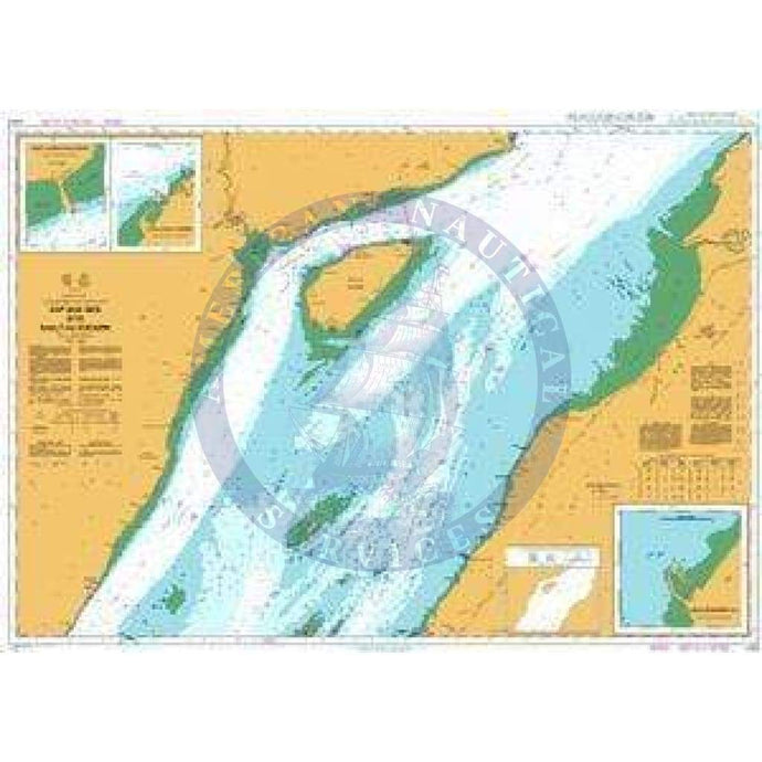 British Admiralty Nautical Chart 4784: Canada, Québec/Quebec, Fleuve Saint-Laurent/St. Lawrence River, Cap aux Oies à/to Sault-au-Cochon