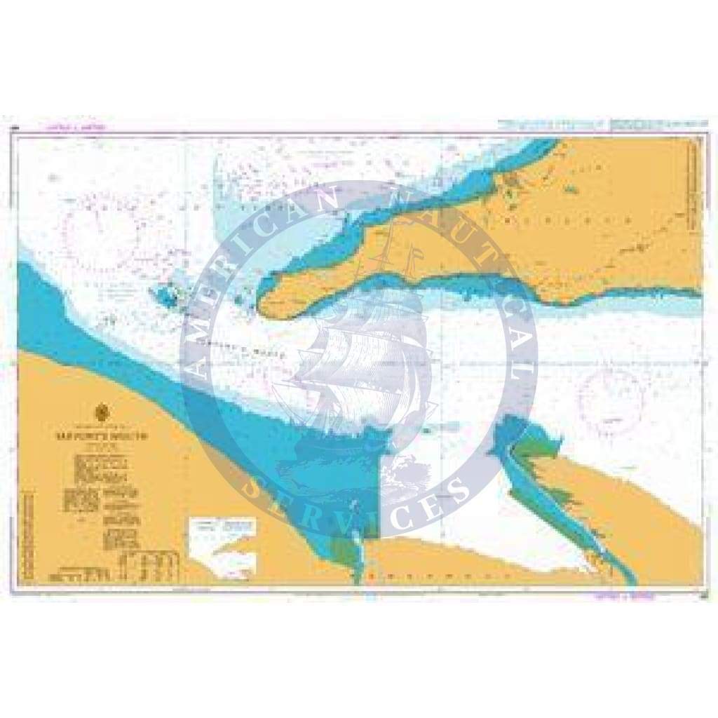 British Admiralty Nautical Chart  481: Serpent's Mouth