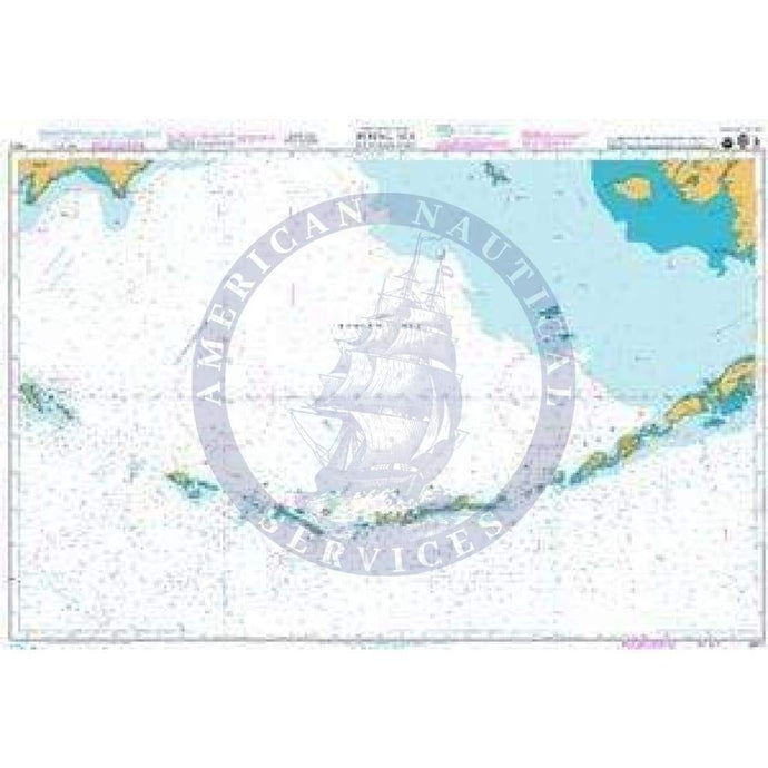British Admiralty Nautical Chart 4813: North Pacific Ocean, Bering Sea, Southern Part