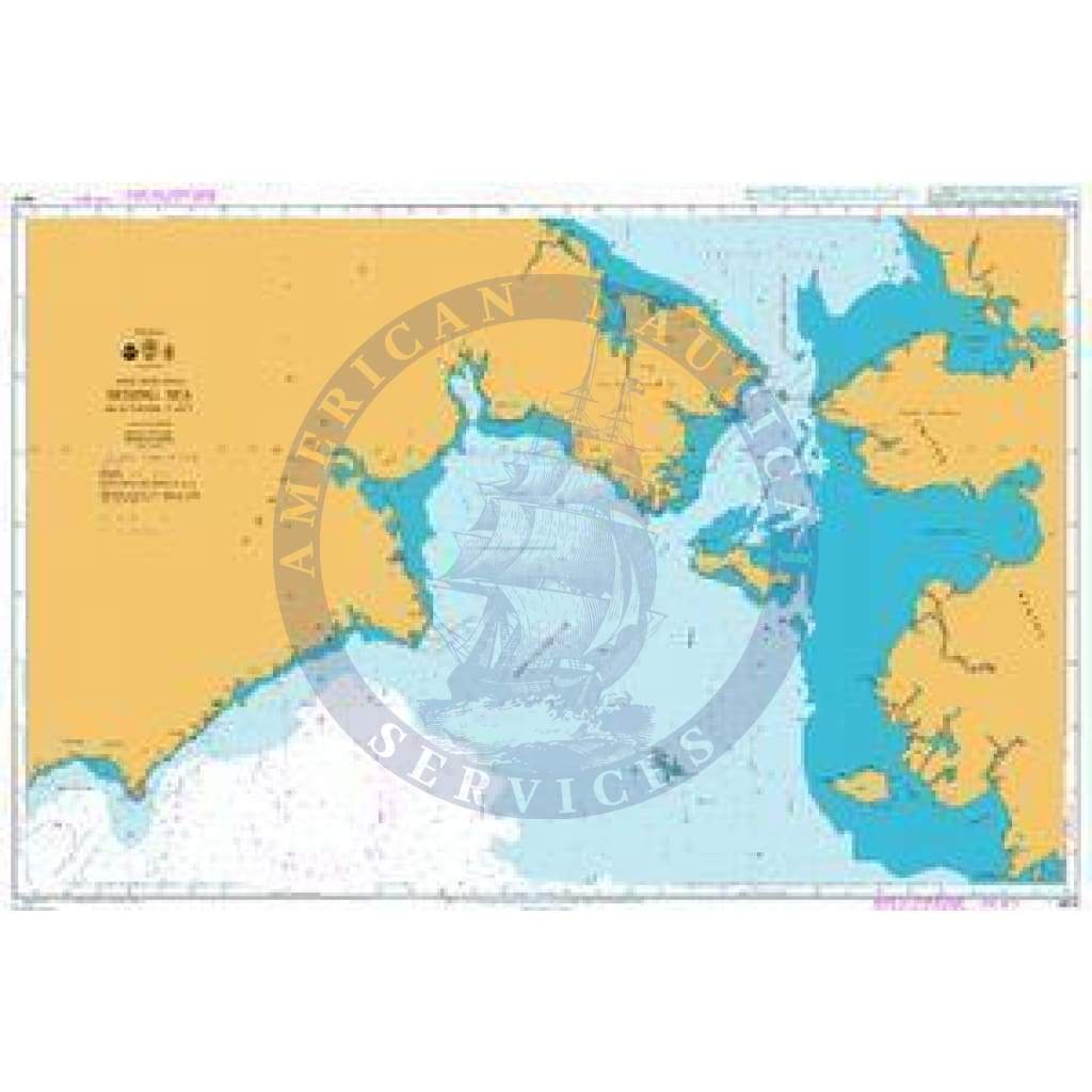 British Admiralty Nautical Chart 4814: North Pacific Ocean, Bering Sea, Northern Part