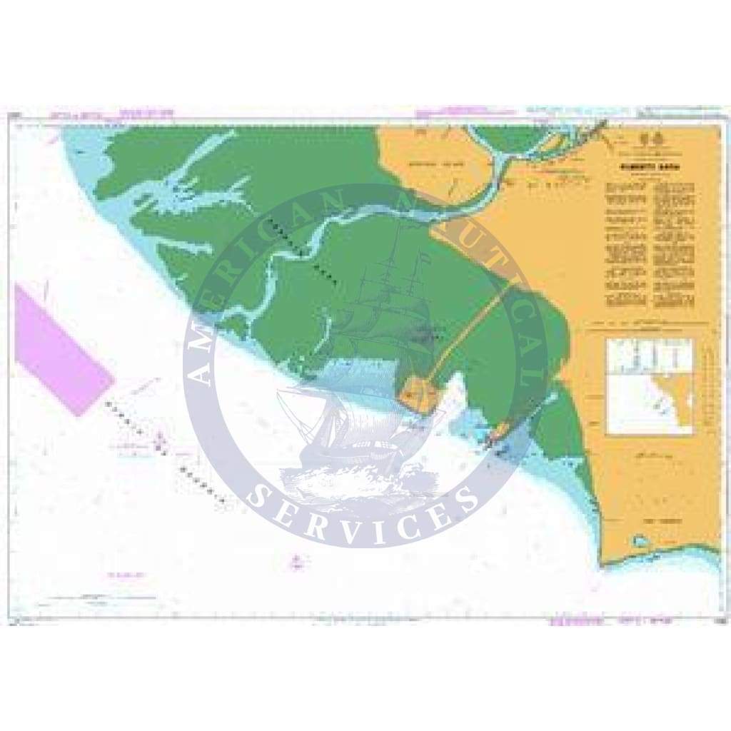 British Admiralty Nautical Chart 4960: Canada, British Columbia/Colombie-Britannique, Strait of Georgia, Roberts Bank.