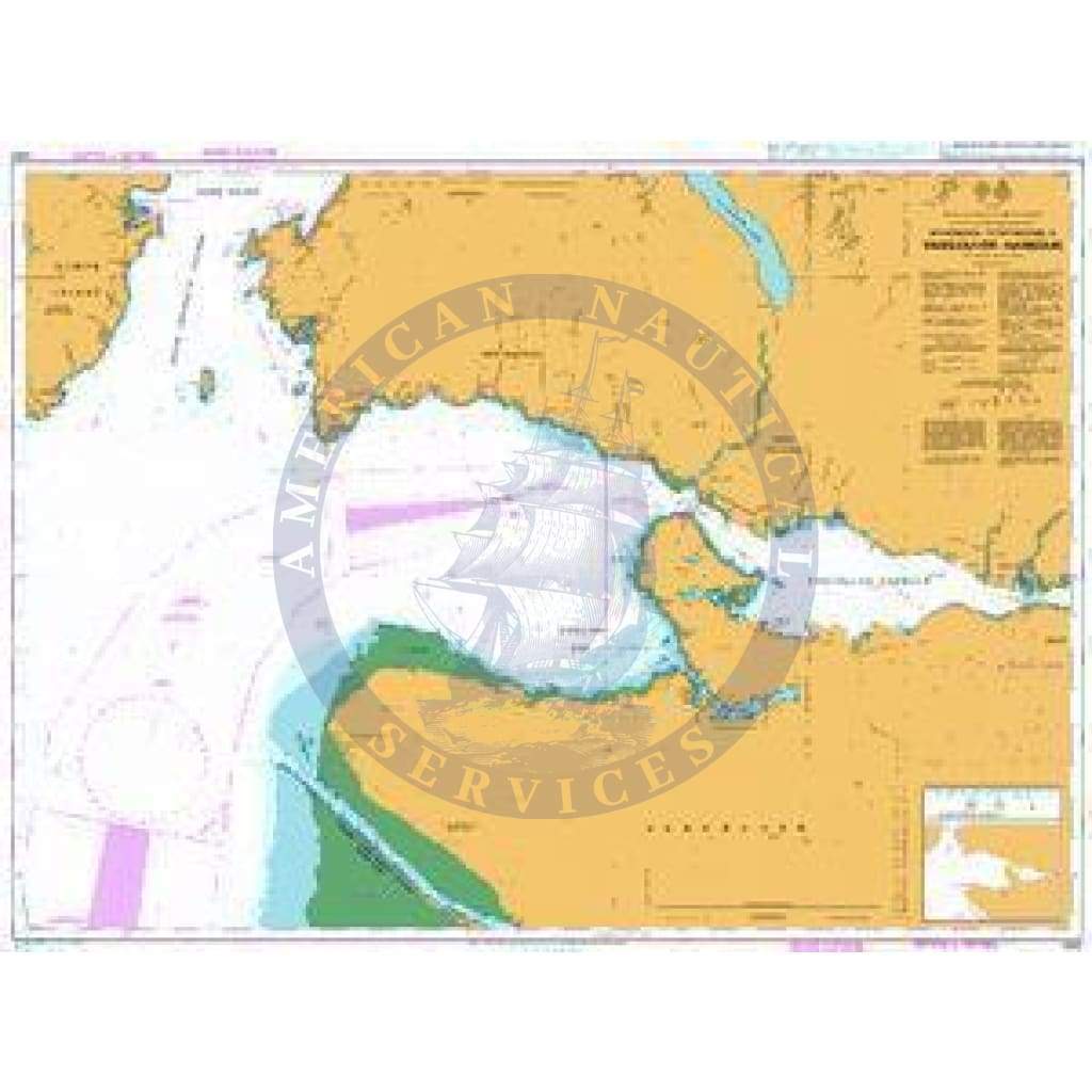 British Admiralty Nautical Chart 4962: Canada, British Columbia/Colombie-Britannique, Strait of Georgia – Burrard Inlet, Approaches to/Approches à Vancouver Harbourpproches a Vancouver Harbour
