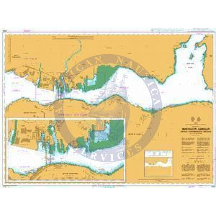 British Admiralty Nautical Chart 4964: Canada, British Columbia/Colomb ...