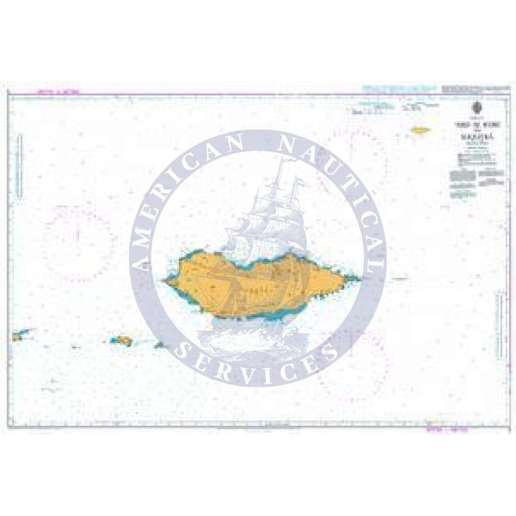 British Admiralty Nautical Chart  5: `Abd Al Kuri to Suqutra (Socotra)