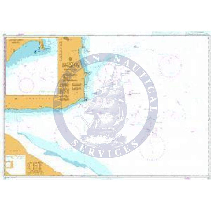 British Admiralty Nautical Chart 501: South East Approaches to Trinidad