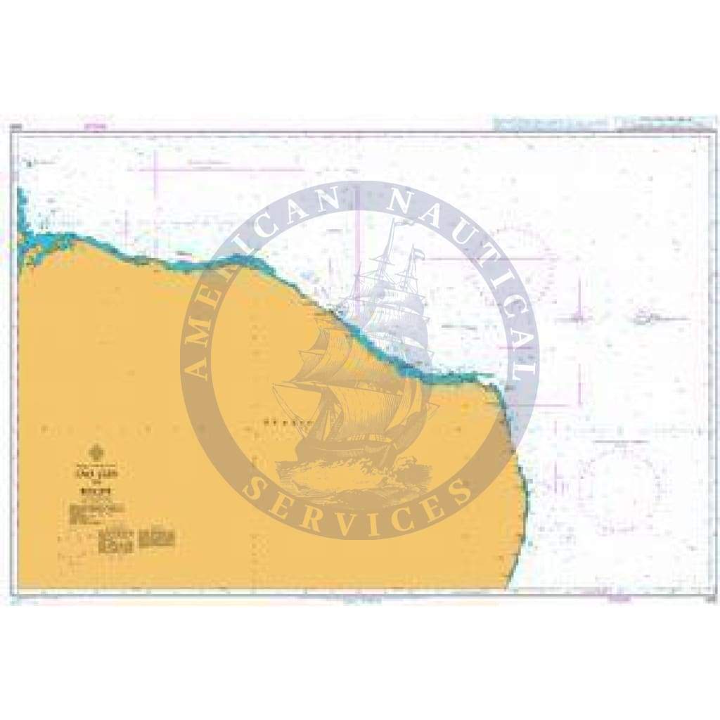 British Admiralty Nautical Chart 528: Sao Luis to Recife