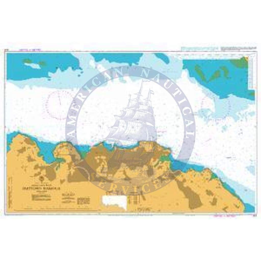 British Admiralty Nautical Chart  614: Freetown Harbour