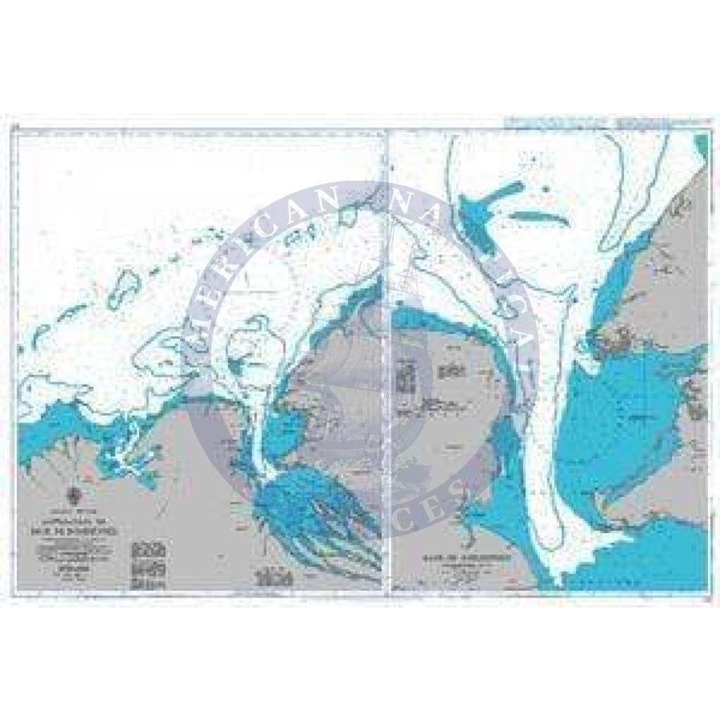British Admiralty Nautical Chart 701: Approaches to Baie de Bombetoke