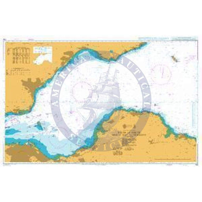 British Admiralty Nautical Chart  734: Scotland – East Coast, Firth of Forth, Isle of May to Inchkeith. Kirkcaldy