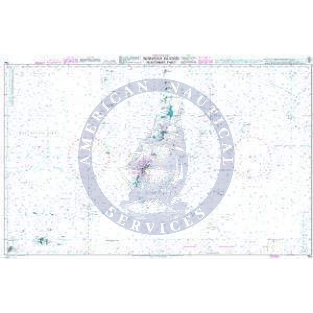 British Admiralty Nautical Chart 764: Mariana Islands (Southern Part)