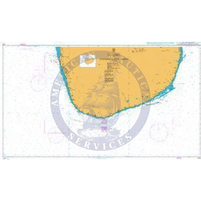 British Admiralty Nautical Chart 813: Sri Lanka - South Coast, Colombo to Sangama Kanda Point