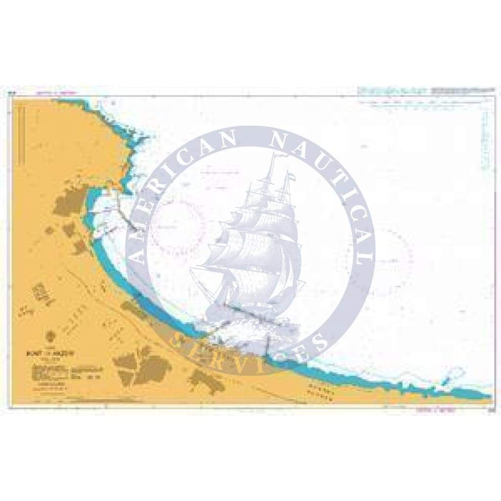 British Admiralty Nautical Chart 838: Port of Arzew