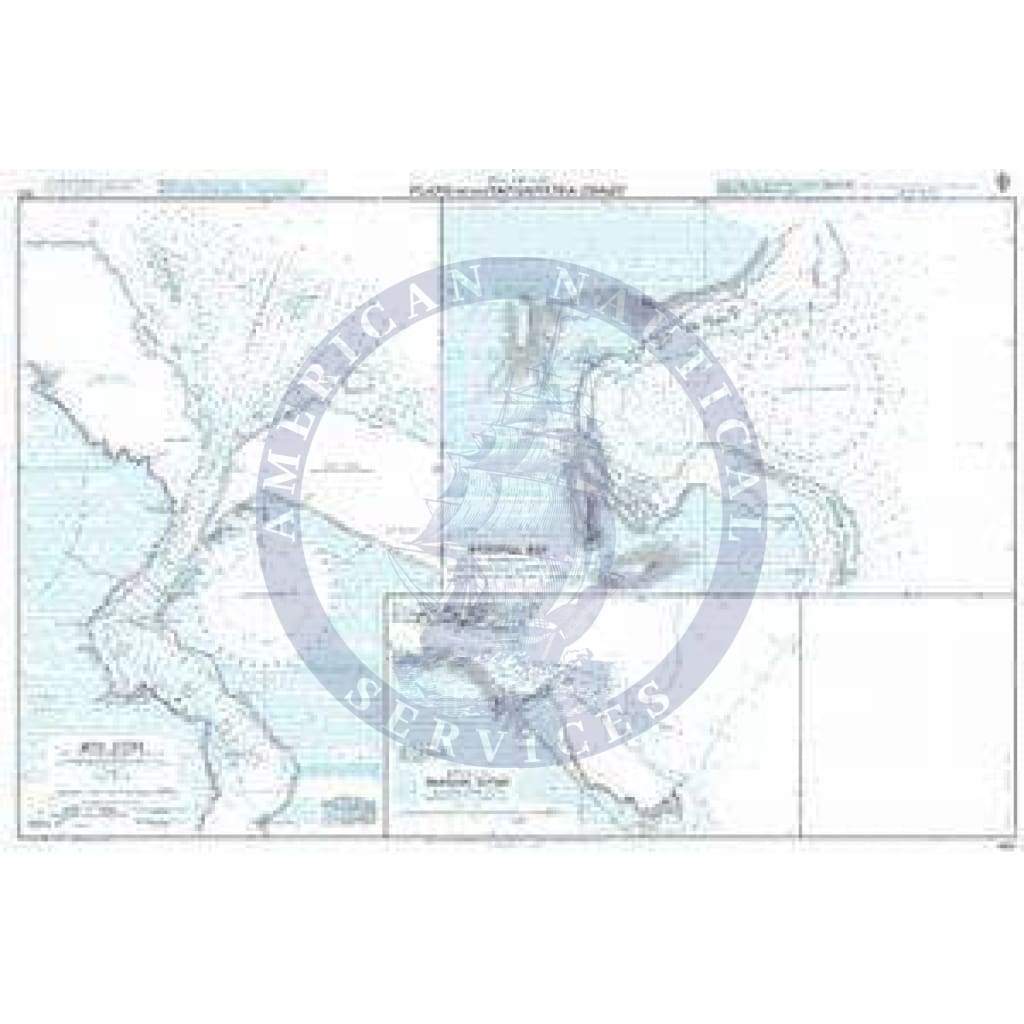 British Admiralty Nautical Chart 865: Plans on the Tanganyika Coast