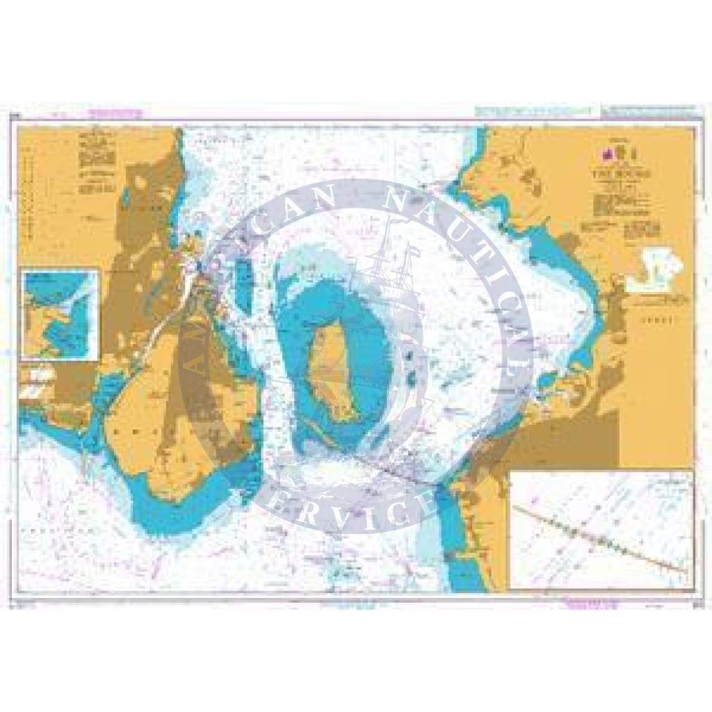British Admiralty Nautical Chart 903: Entrance to the Baltic, The Sound, Middle Part