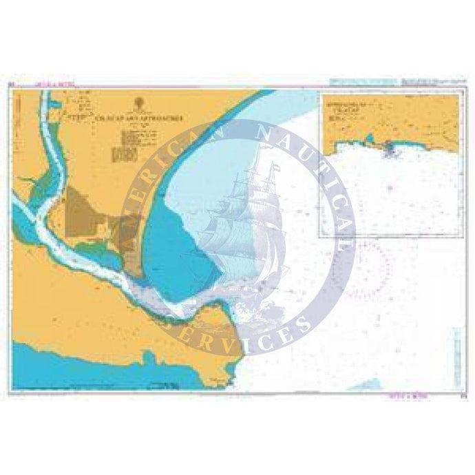 British Admiralty Nautical Chart 912: Cilacap and Approaches