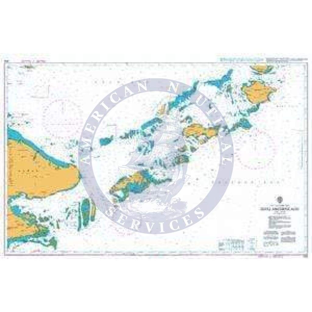 British Admiralty Nautical Chart 928: Sulu Archipelago