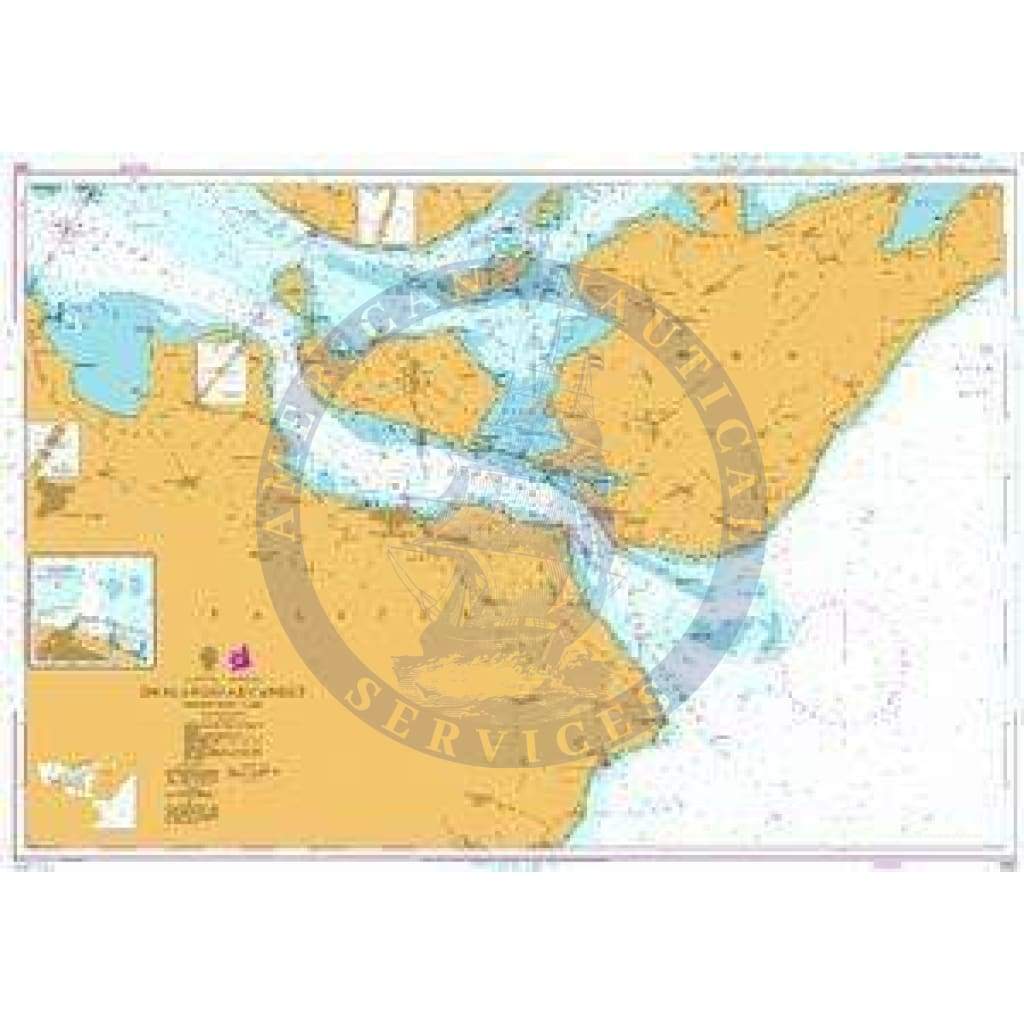 British Admiralty Nautical Chart 940: Smalandsfarvandet - South-East Part