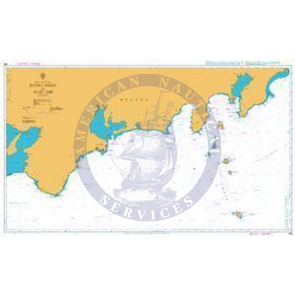 British Admiralty Nautical Chart 996: Shiono Misaki to Inubo Saki