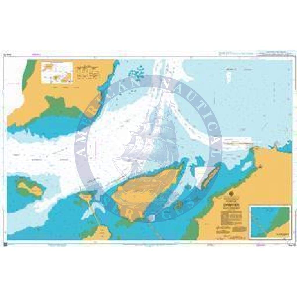 British Admiralty Nautical Chart AUS60: Australia - North West Coast - Western Australia - Port of Dampier (Southern Sheet)