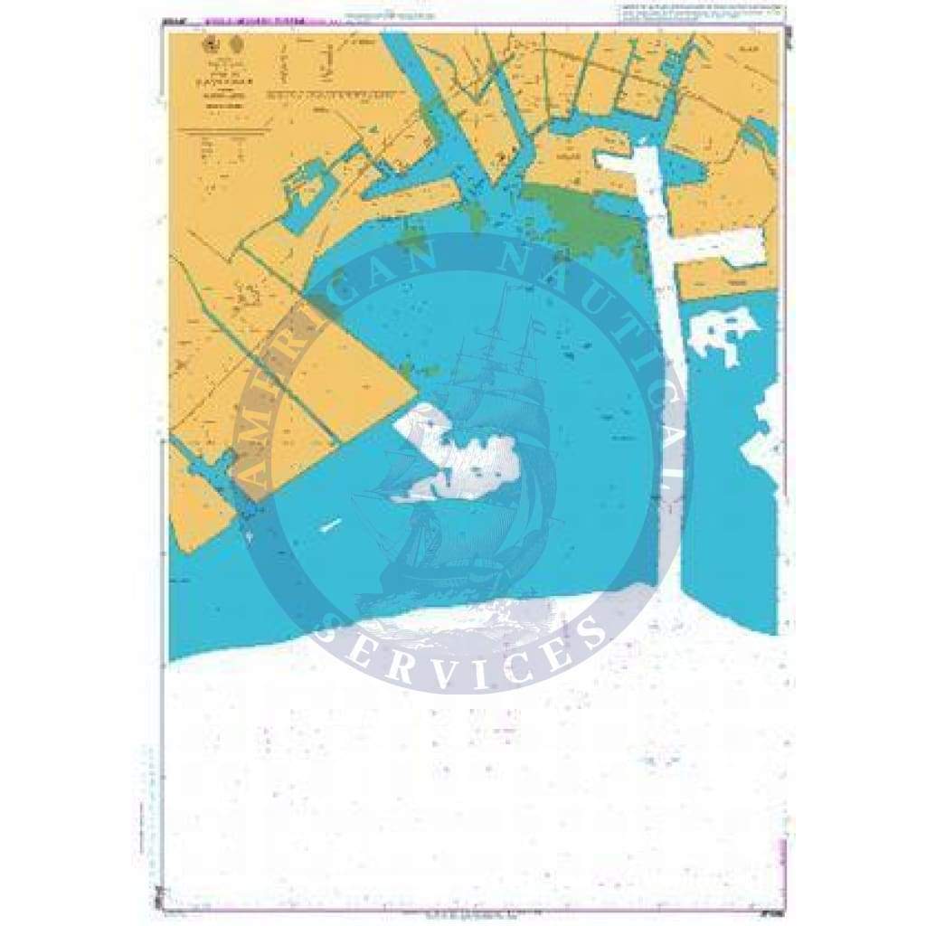 British Admiralty Nautical Chart JP1088: Katsunan