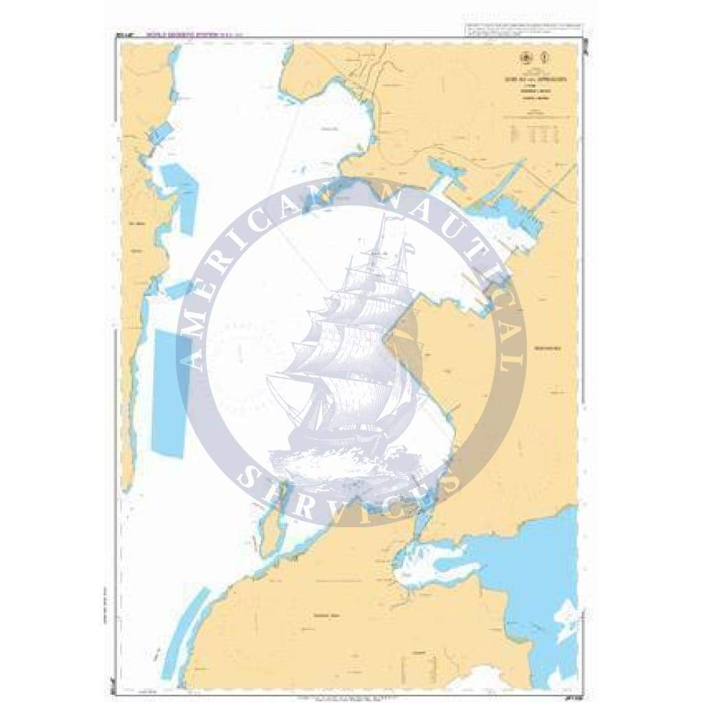 British Admiralty Nautical Chart JP1109: Kure Ko and Approaches