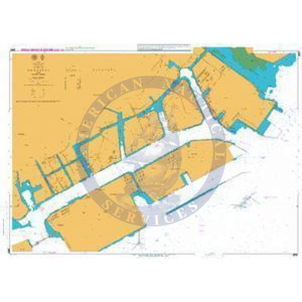 British Admiralty Nautical Chart JP67: Nippon, Honshu – South Coast, Tokyo Wan, Keihin Ko, Kawasaki