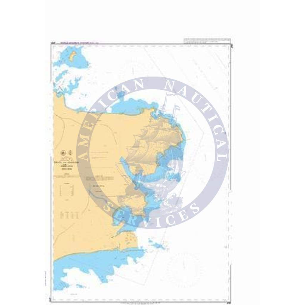 British Admiralty Nautical Chart JP91: Uraga and Kurihama - Amnautical