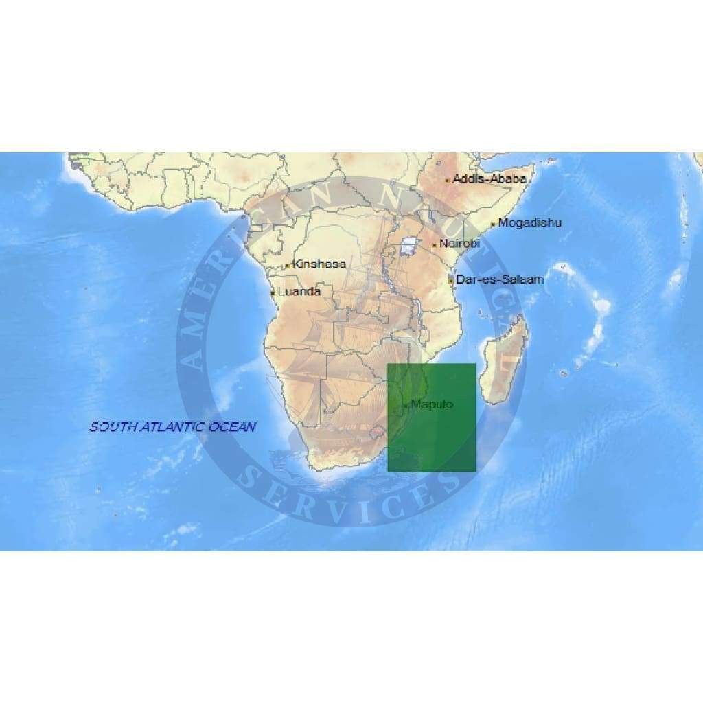 C-Map 4D Chart AF-D217: Port Shepstone To Beira