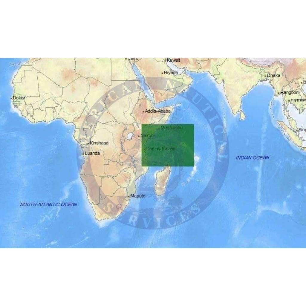 C-Map 4D Chart AF-D220: Pemba To Mogadishu (Update)