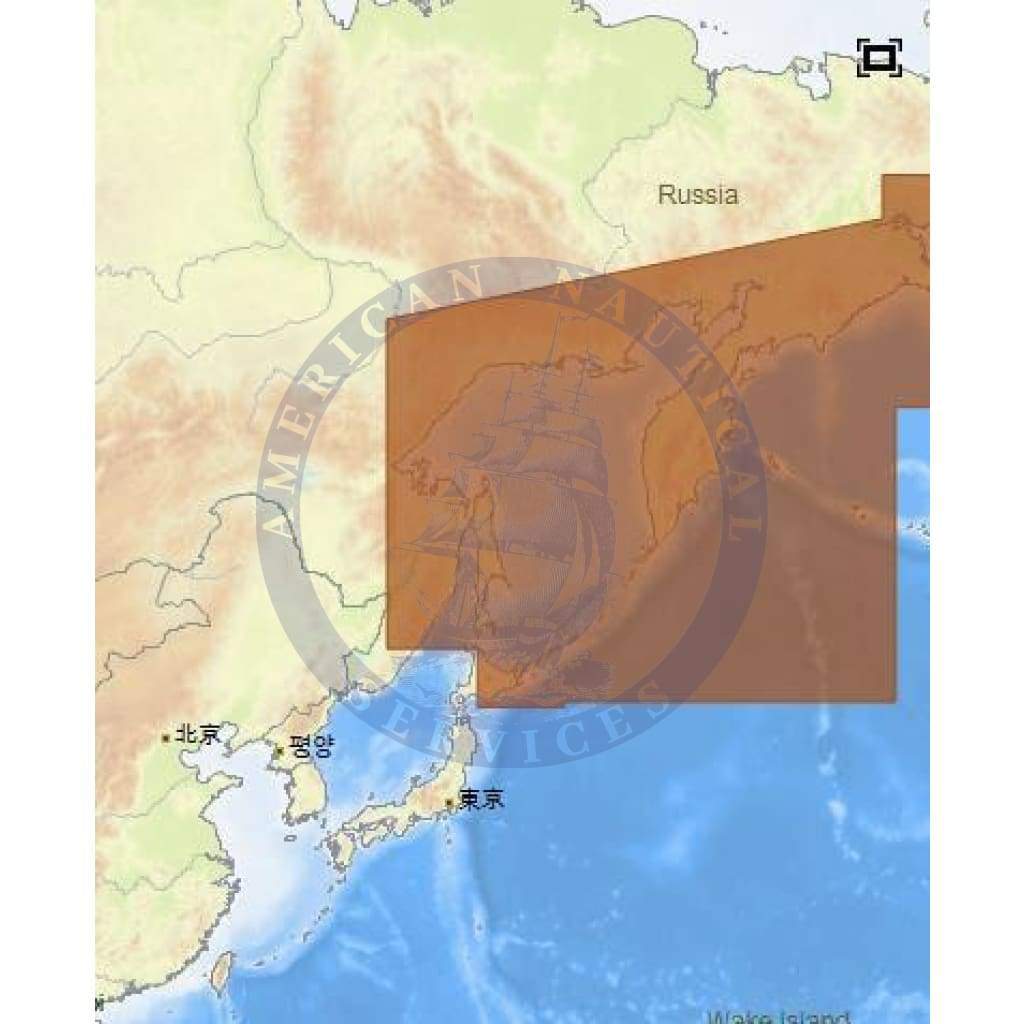 C-Map 4D Chart AN-D013: Kamchatka Peninsula And Kuril Islands (Update)