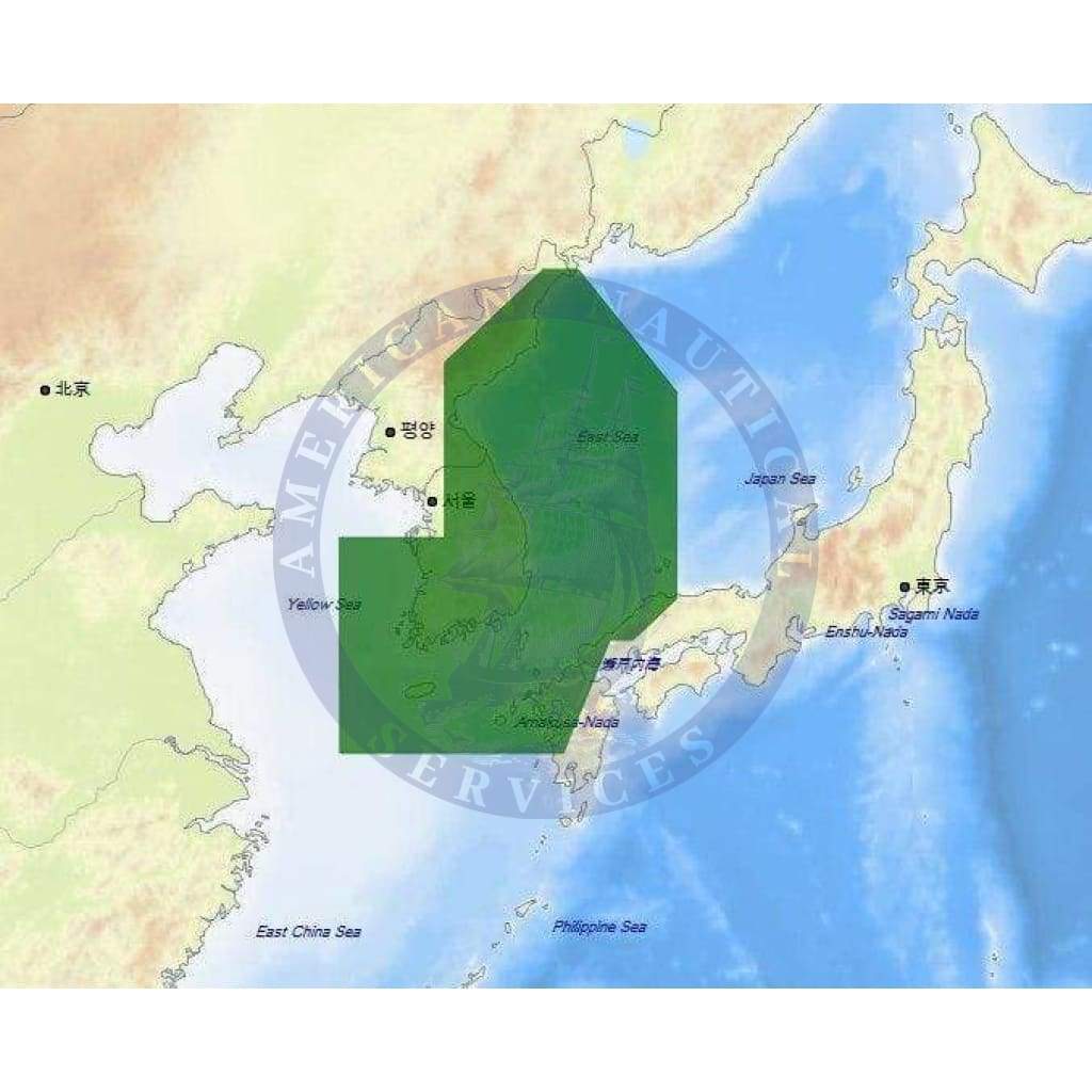 C-Map 4D Chart AN-D240: Korean Peninsula East