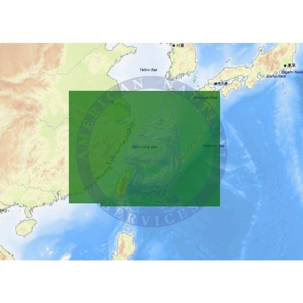 C-Map 4D Chart AN-D242: Jieshi Bay To Zhounshan Island (Update)