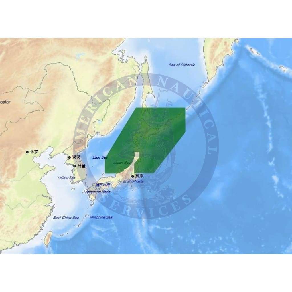 C-Map 4D Chart AN-D250: Northern Japan