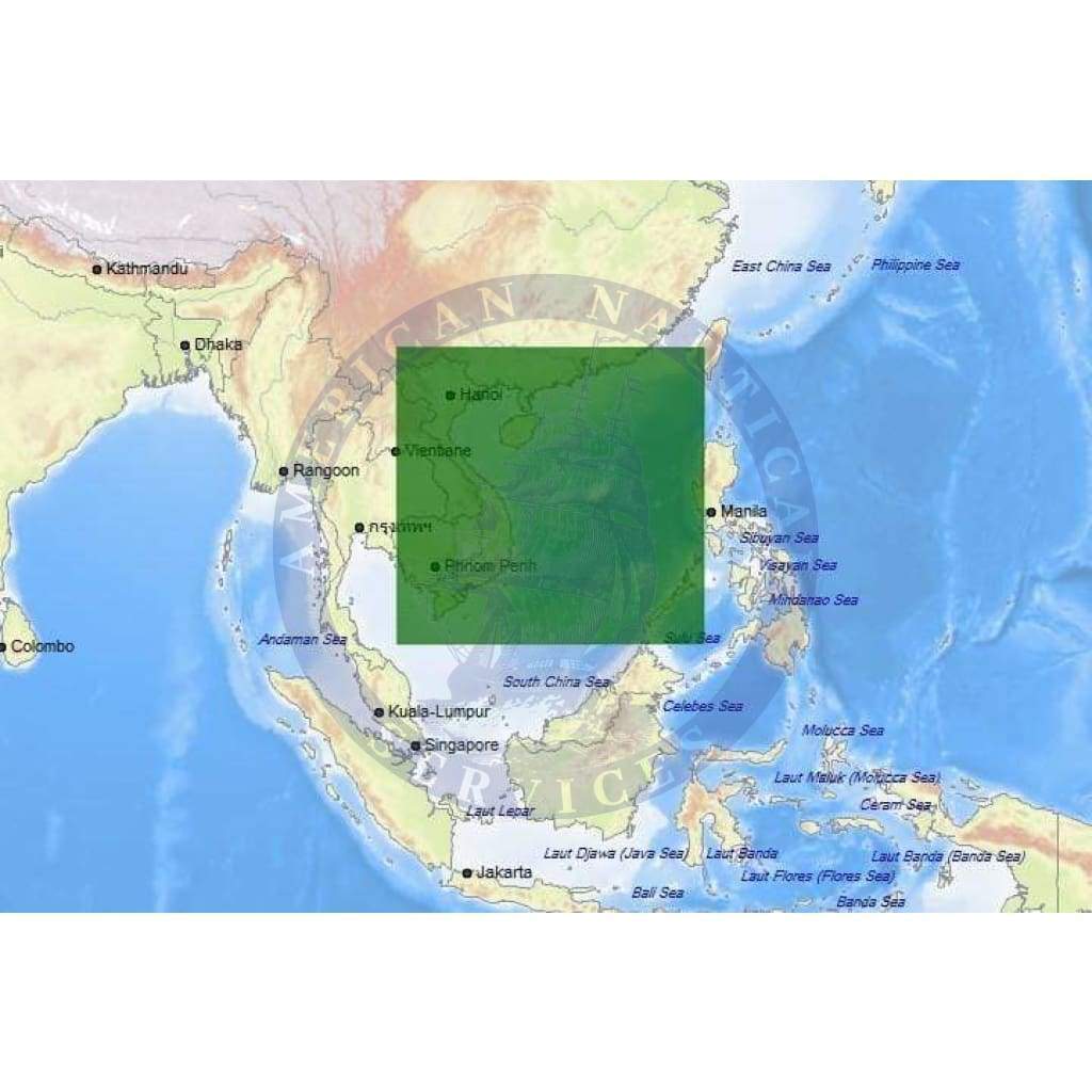 C-Map 4D Chart AS-D220: North - Vietnam, Hainan Dao