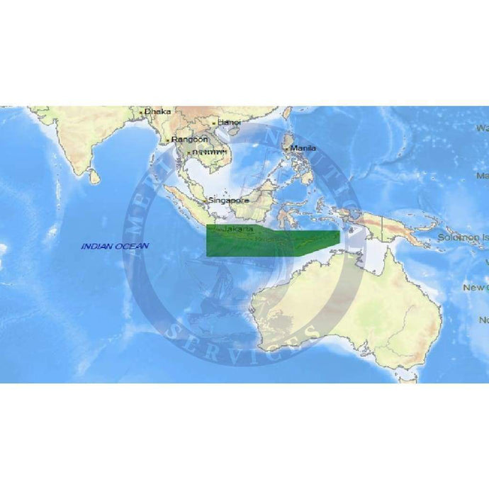 C-Map 4D Chart AS-D221: Southern Indonesia