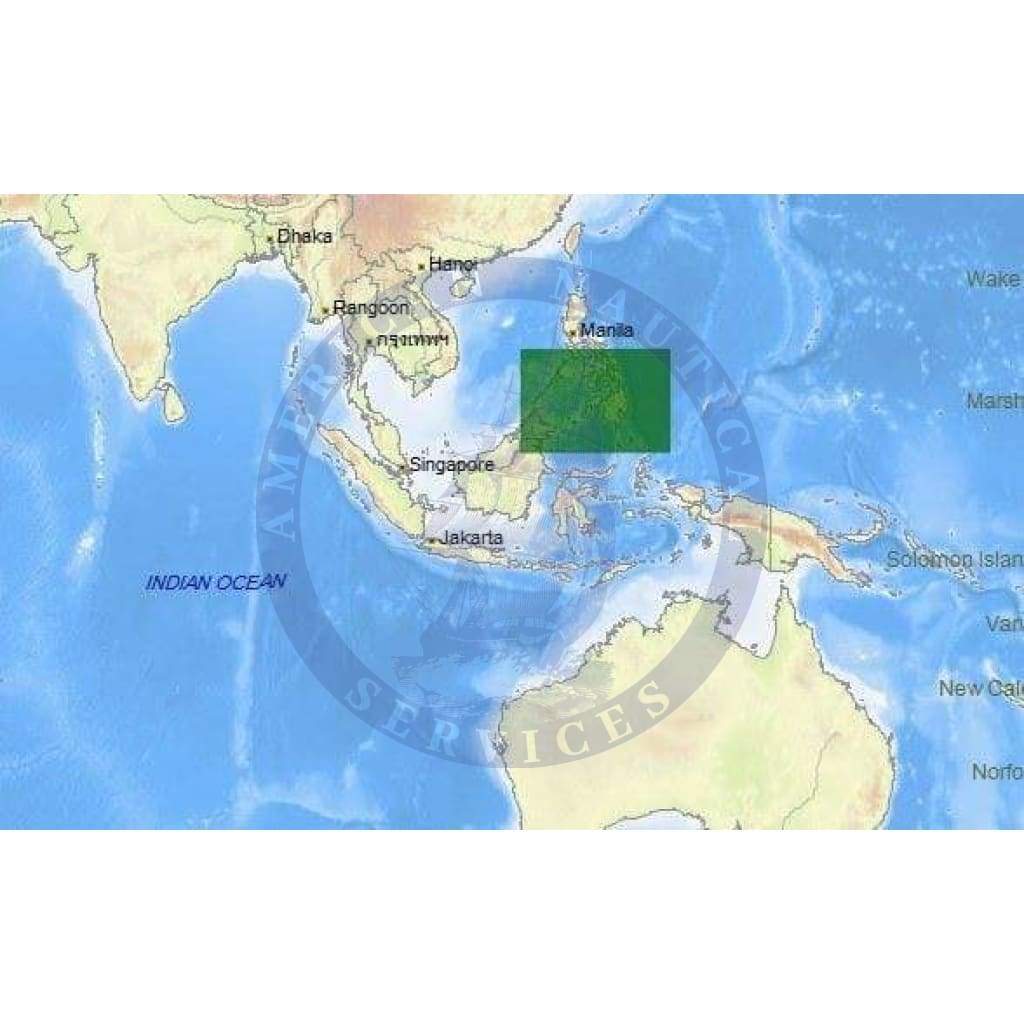 C-Map 4D Chart AS-D223: Southern Philippines