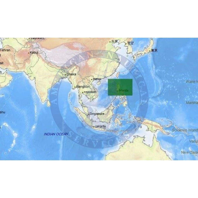 C-Map 4D Chart AS-D224: Northern Philippines