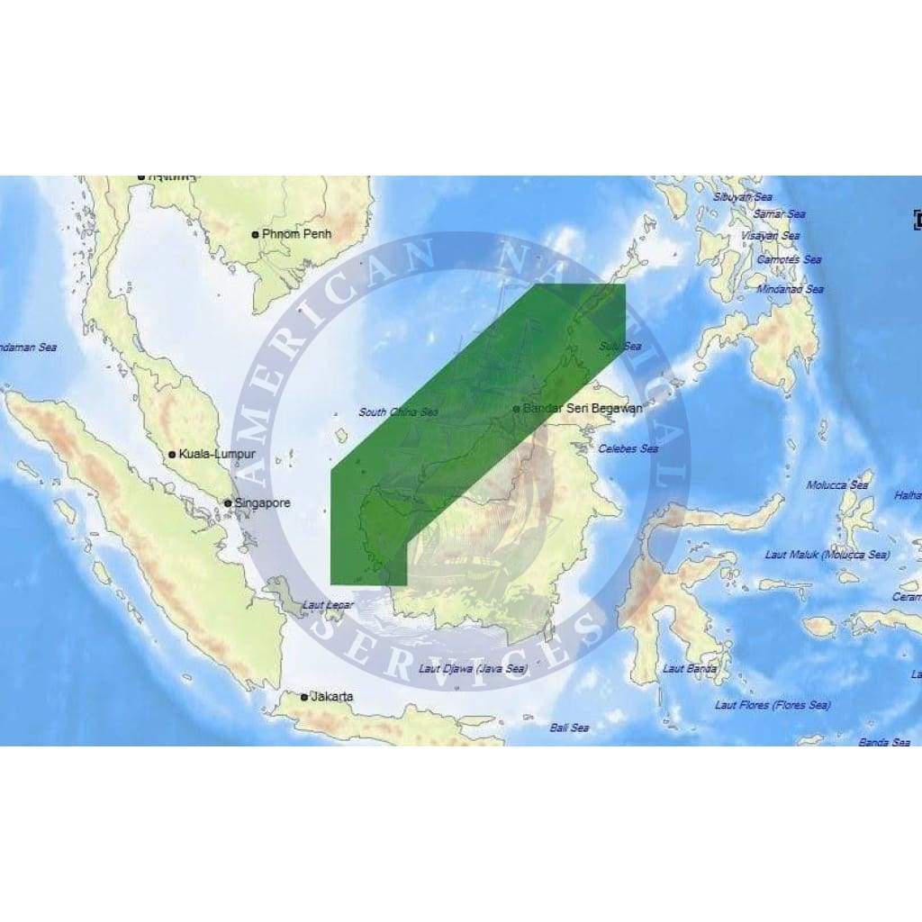 C-Map 4D Chart AS-D225: Eastern Malaysia