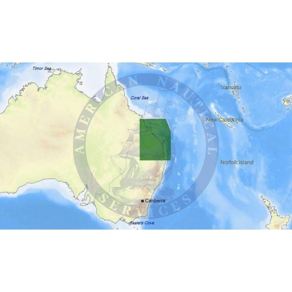 C-Map 4D Chart AU-D262: Tweed Heads To Townsville