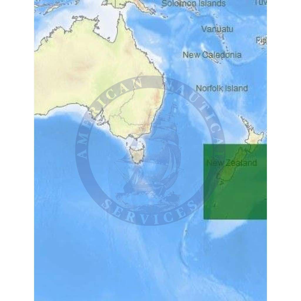 C-Map 4D Chart AU-D271: New Zealand South Is. And Chatham Is.